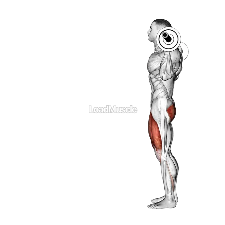 Barbell Lunge demonstration