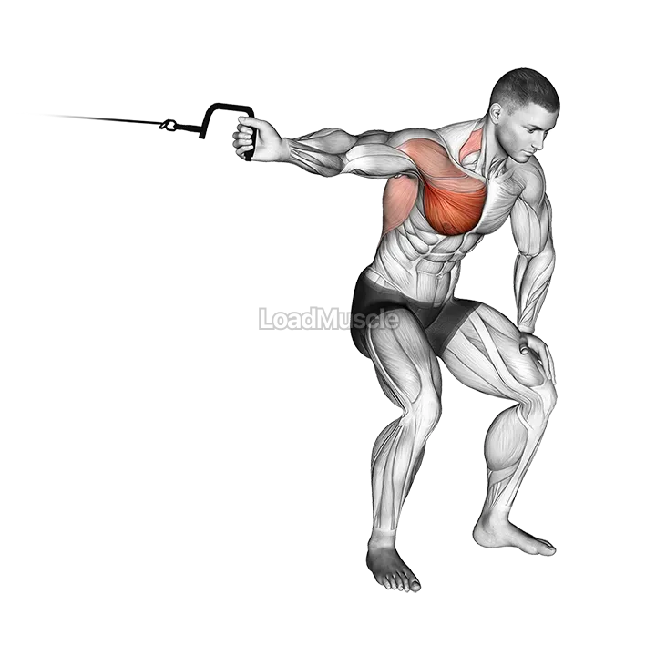 Cable One Arm Lateral Bent over demonstration