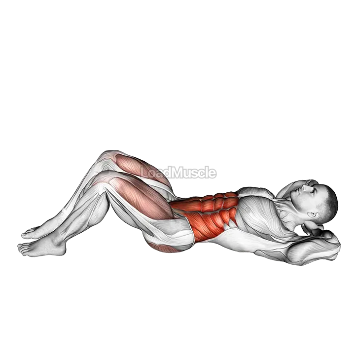 Cross Body Crunch demonstration