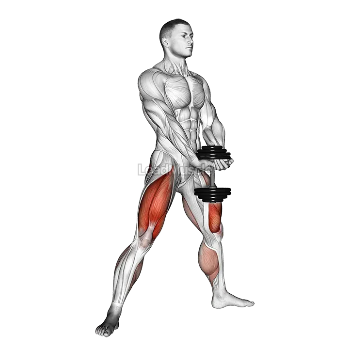 Dumbbell Plyo Squat demonstration