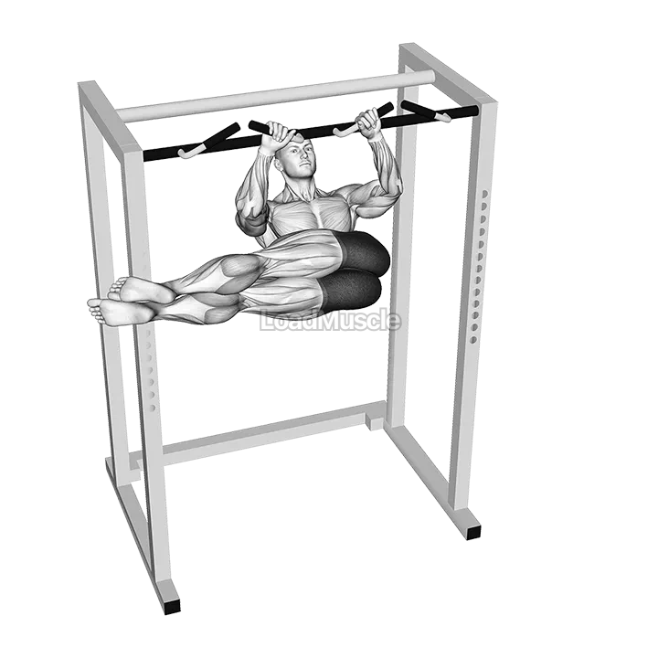 Hanging Straight Twisting Leg Hip Raise demonstration