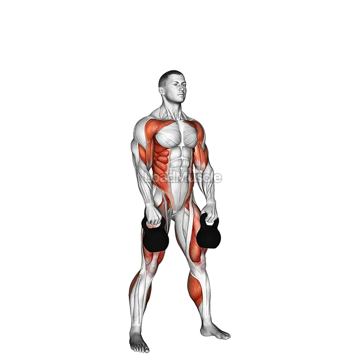 Kettlebell Double Snatch demonstration