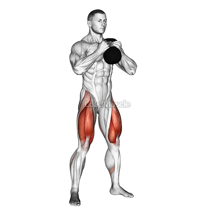 Kettlebell Goblet Squat demonstration