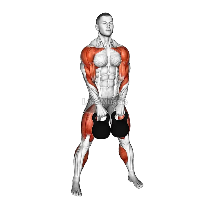 Kettlebell Two Arm Clean demonstration