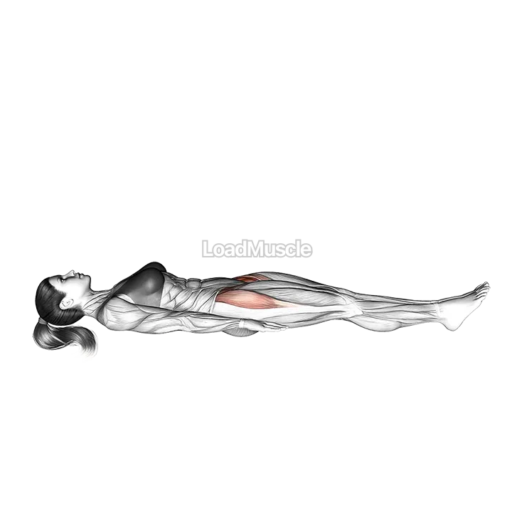 Lying Hip Leg Raise (on floor) demonstration