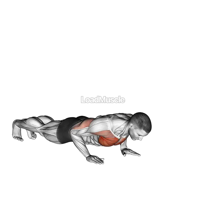 Raise Single Arm Push up demonstration