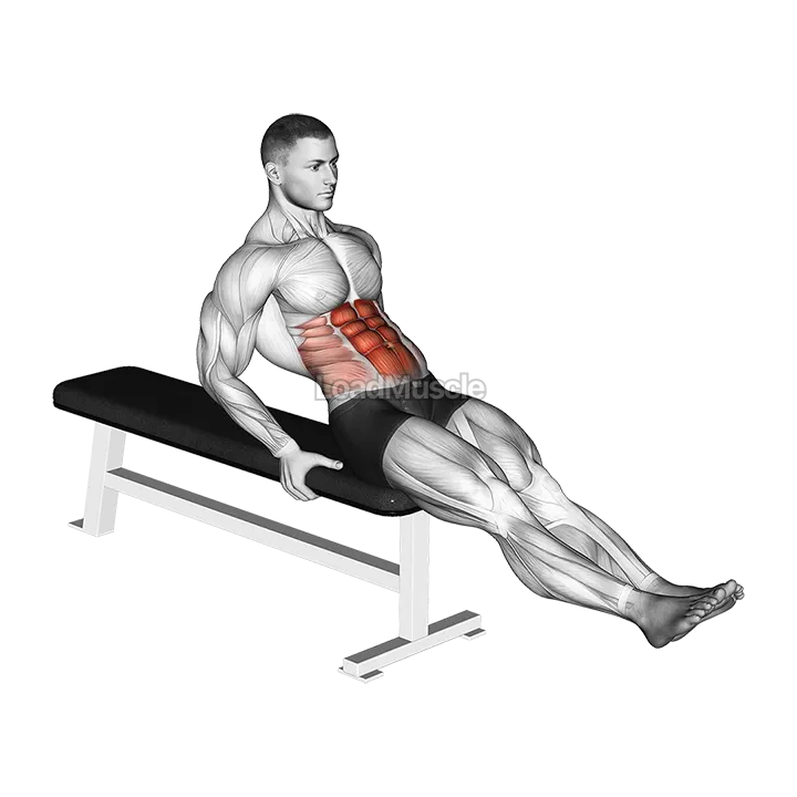 Seated Leg Raise demonstration
