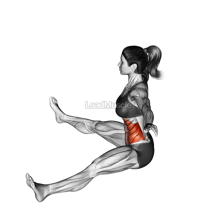 Seated Twist (straight arm) demonstration