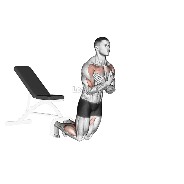 Self assisted Inverse Leg Curl (on floor) demonstration