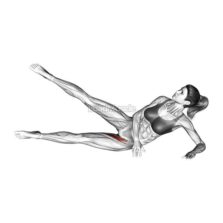 Side Lying Feet Raise demonstration