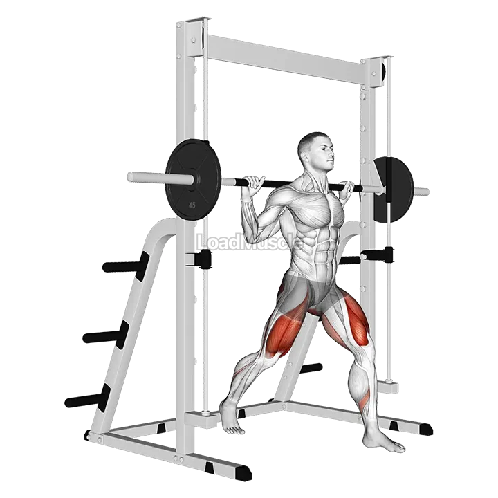 Smith Sprint Lunge demonstration