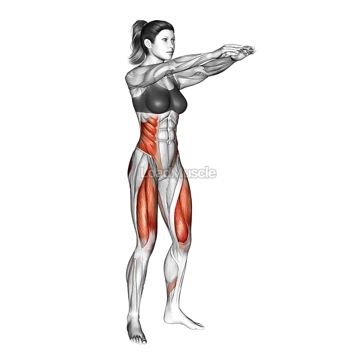 Twist Squat demonstration