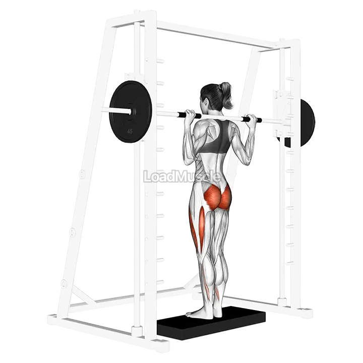 Smith rear lunge demonstration