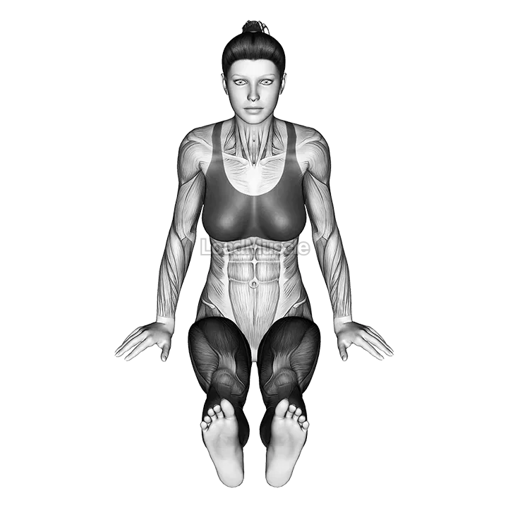 Lotus Yoga Pose Padmasana demonstration