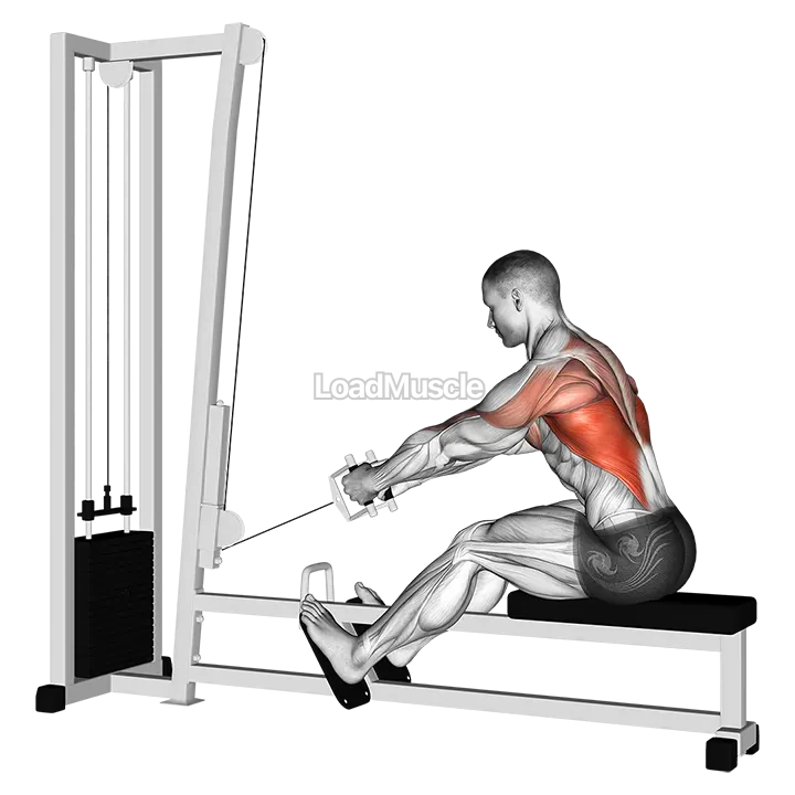 Cable Elevated Row demonstration