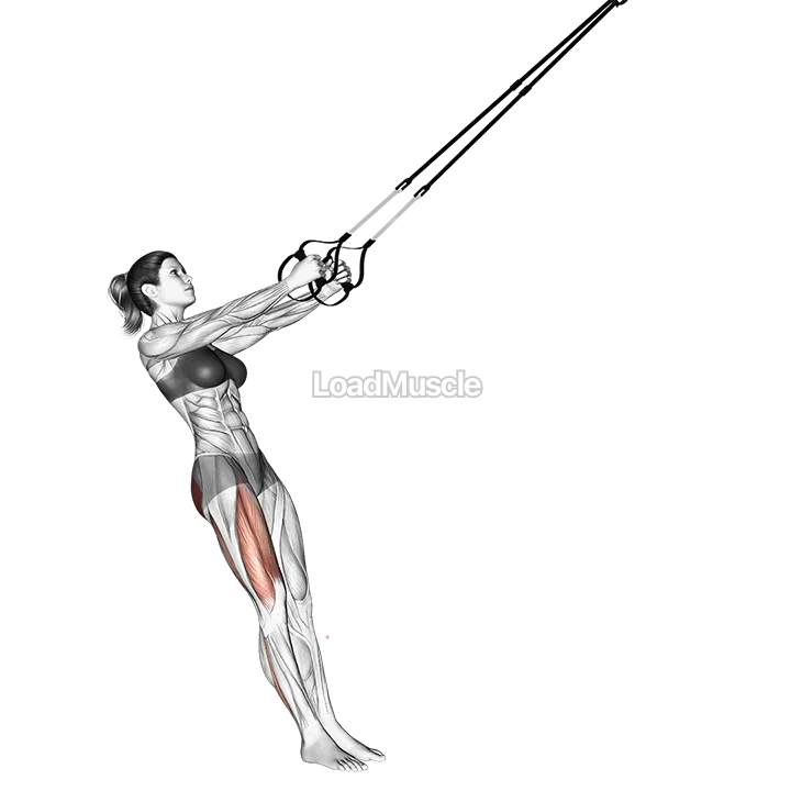 Suspender Single Leg Squat demonstration