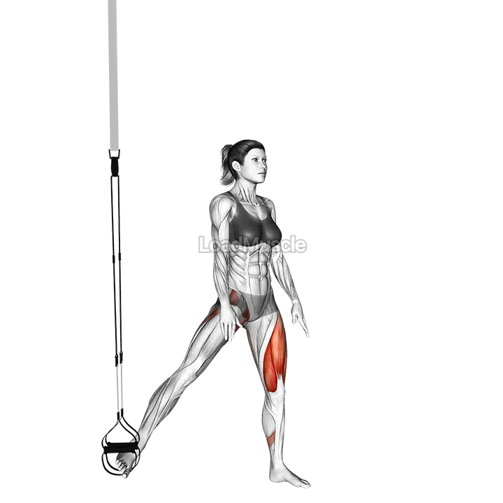 Suspender Abduction Lunge demonstration