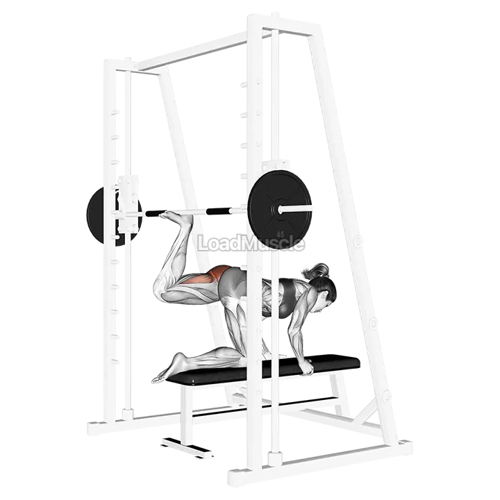 Smith kneeling rear kick demonstration