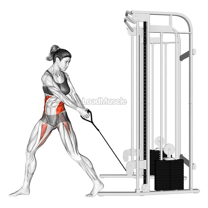 Cable twist (down up) demonstration