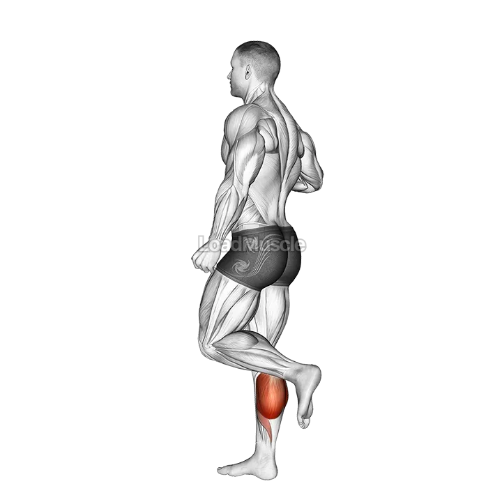 One Leg Floor Calf Raise demonstration