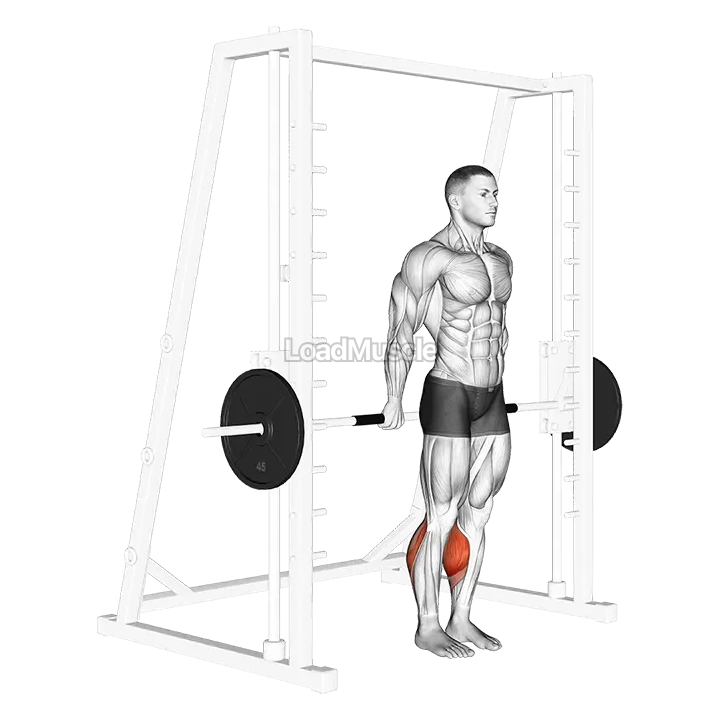 Smith Reverse Calf Raises demonstration