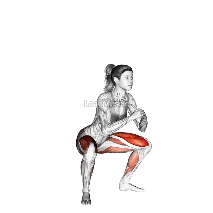 Squat side kick demonstration
