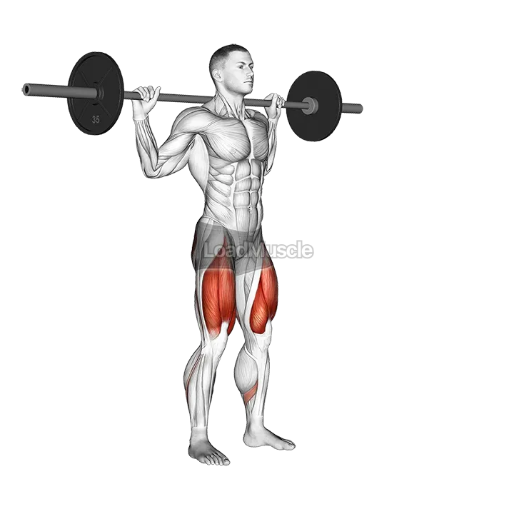 Barbell Lateral Lunge demonstration