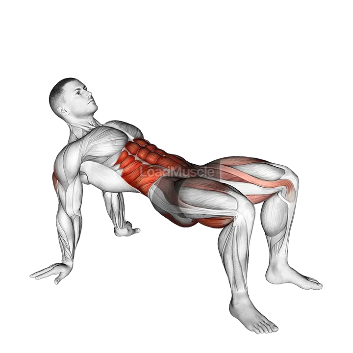 Crab Twist Toe Touch demonstration