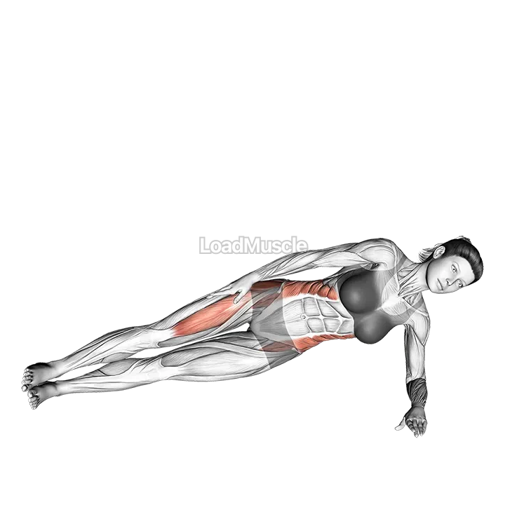 Lateral Side Plank demonstration