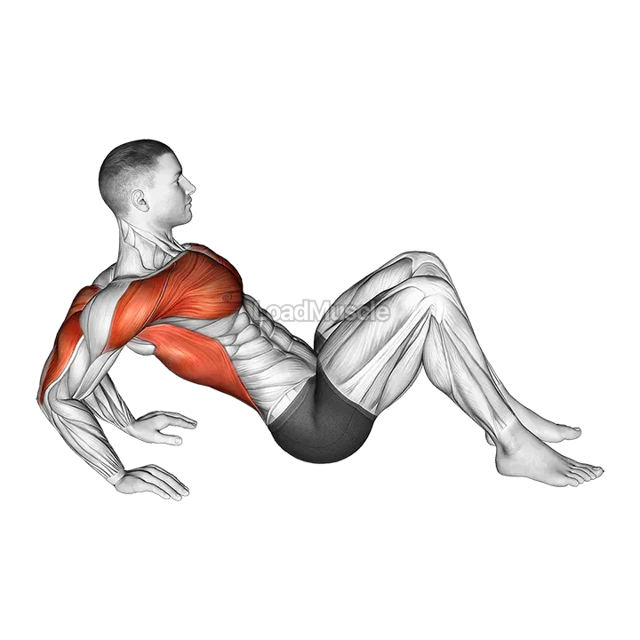 Triceps Dip Stretch demonstration