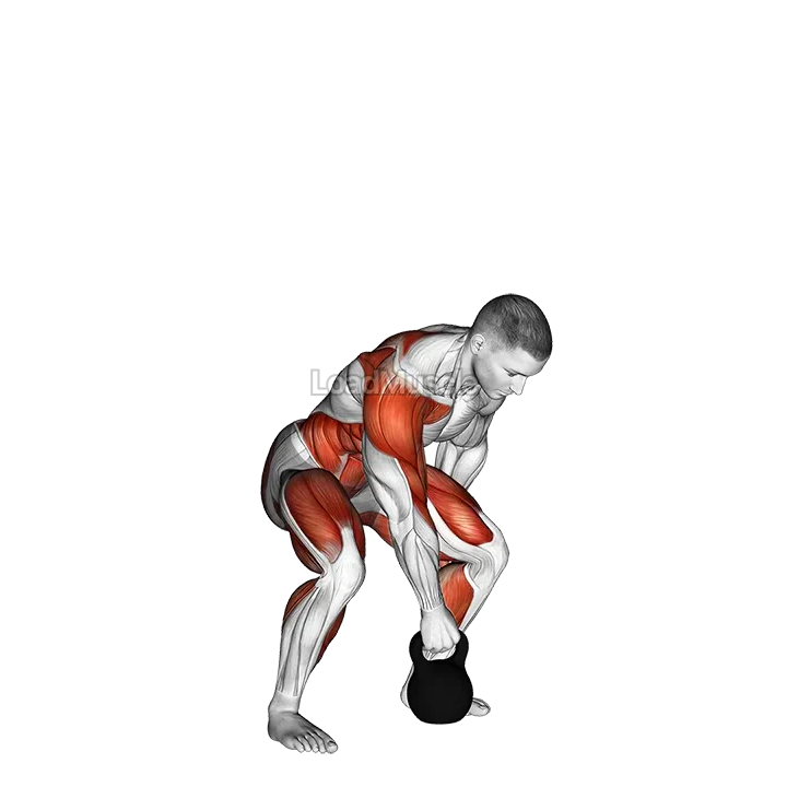 Kettlebell Dead Clean demonstration