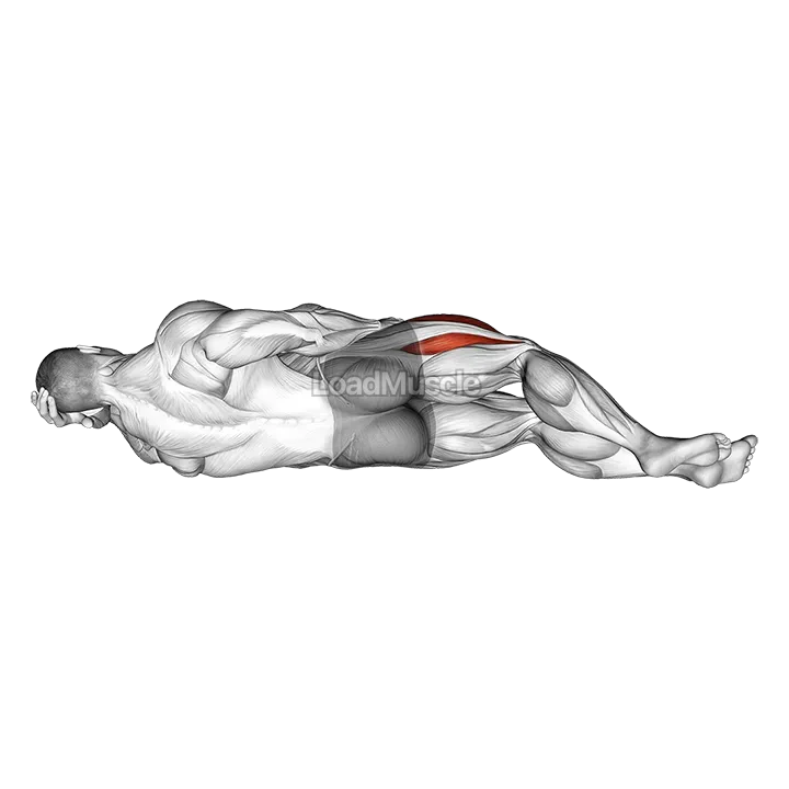 Lying Hip Flexor demonstration