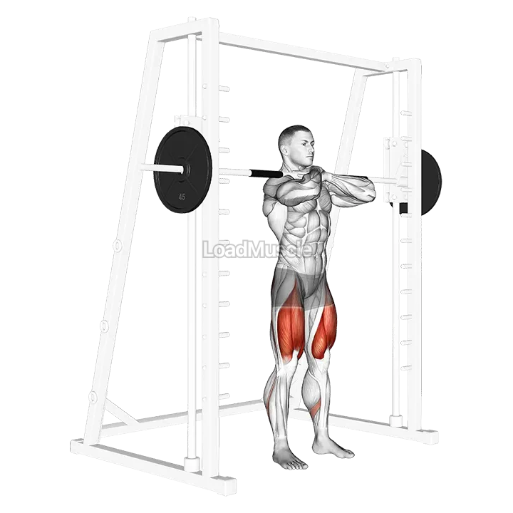 Smith Front Squat demonstration