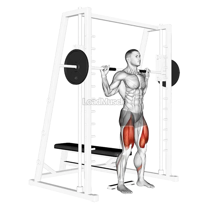 Smith Squat to Bench demonstration