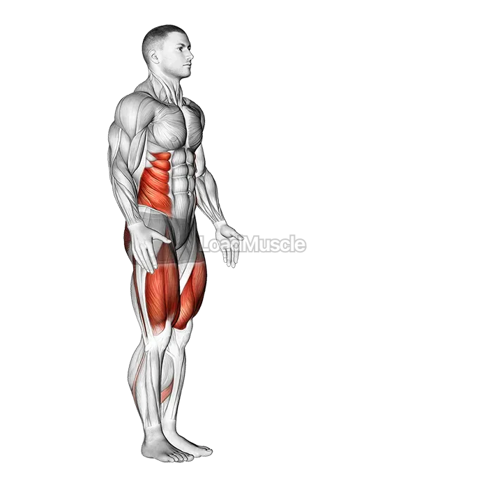 Lunge with Twist demonstration