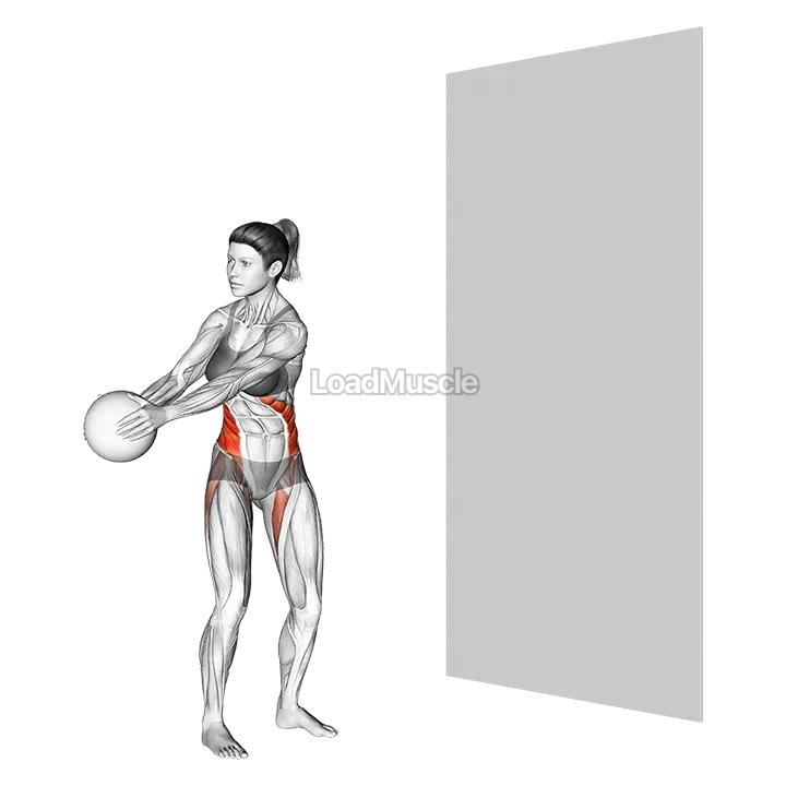 Medicine Ball Rotational Throw demonstration