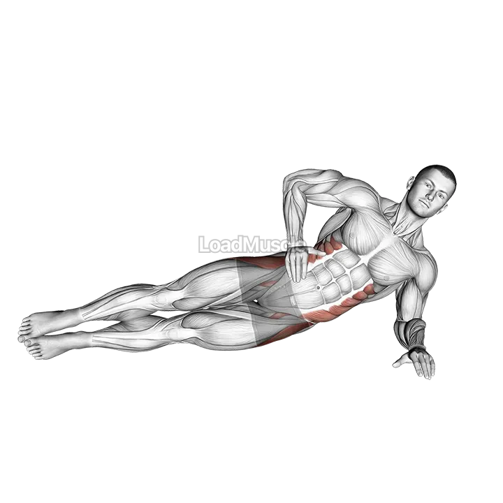 Side Bridge Hip Abduction demonstration