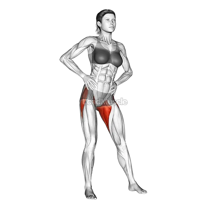 Hip Circles Stretch demonstration