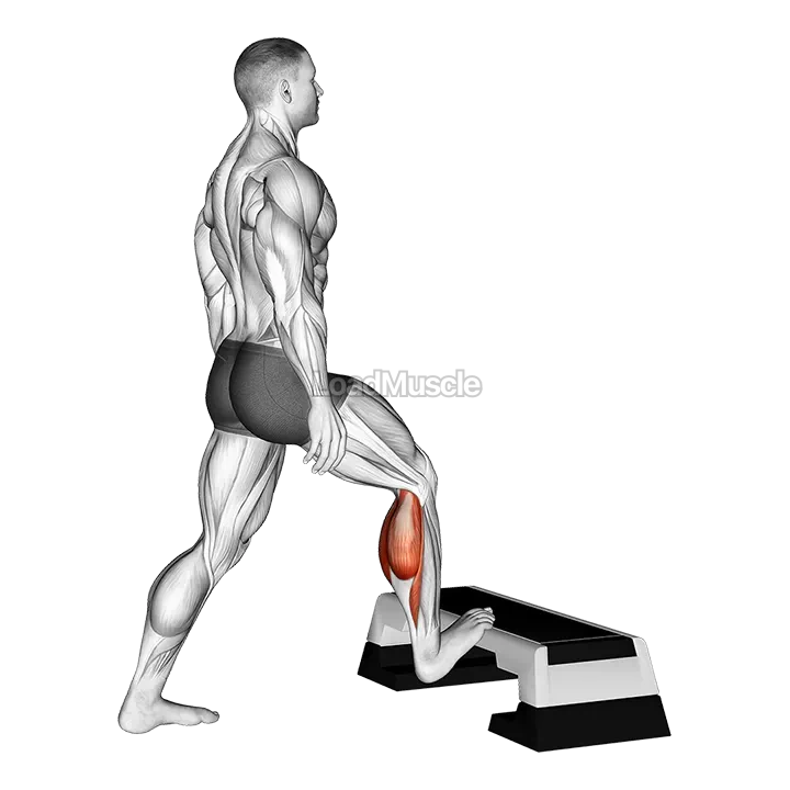 Standing Toe Up Achilles Stretch demonstration