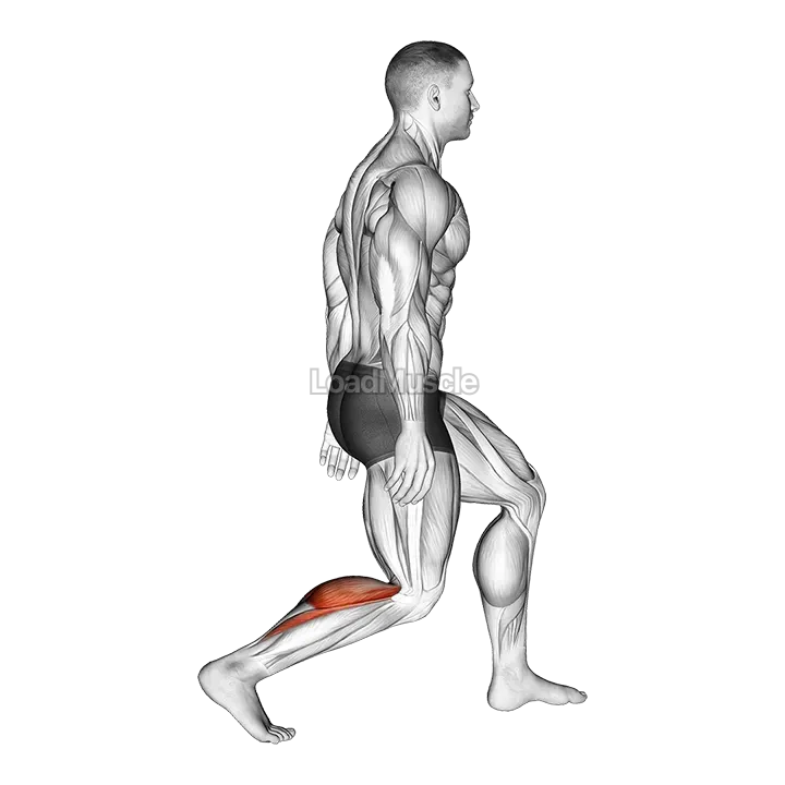 Standing Achilles Stretch demonstration