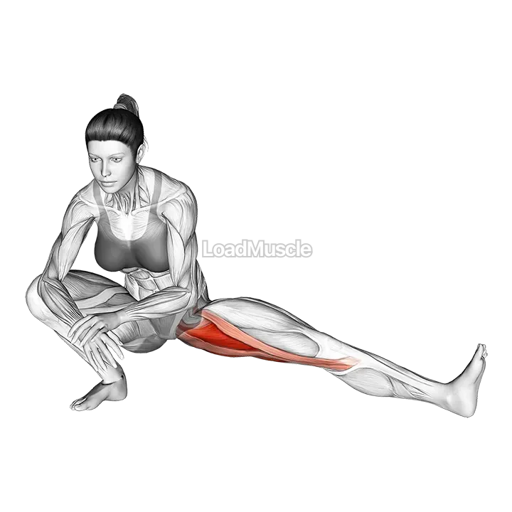 Abduction Of One Leg Flexion Stretch demonstration