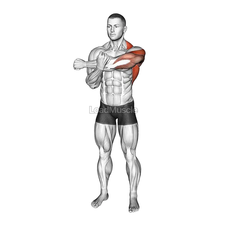 Across Chest Shoulder Stretch demonstration