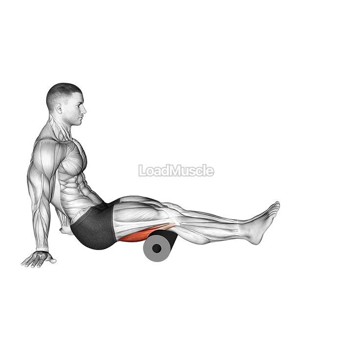 Roll Hamstrings Sitting on Floor demonstration