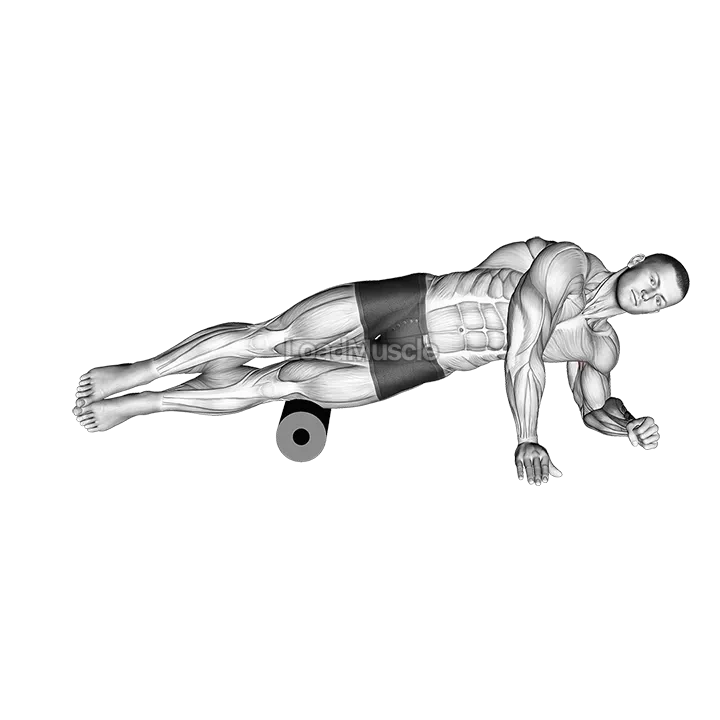 Roll Side Lat Stretch demonstration