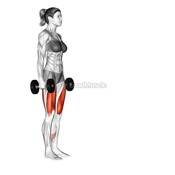 Dumbbell Lunge demonstration