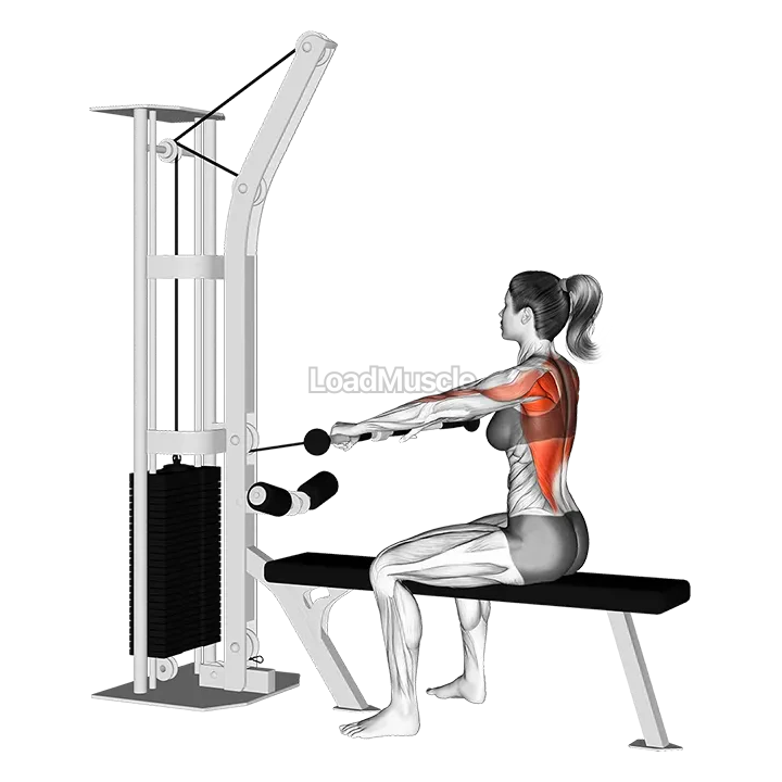 Cable Seated Row demonstration
