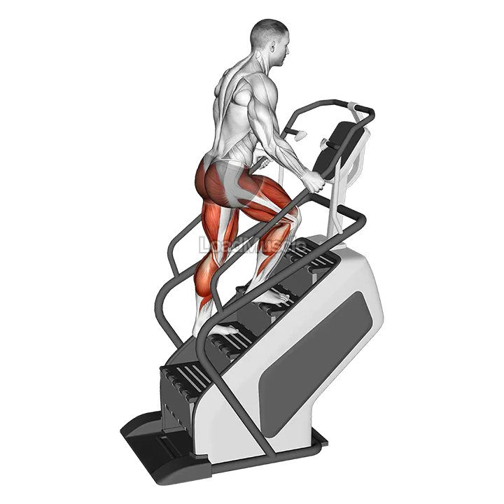 Walking on Stepmill demonstration