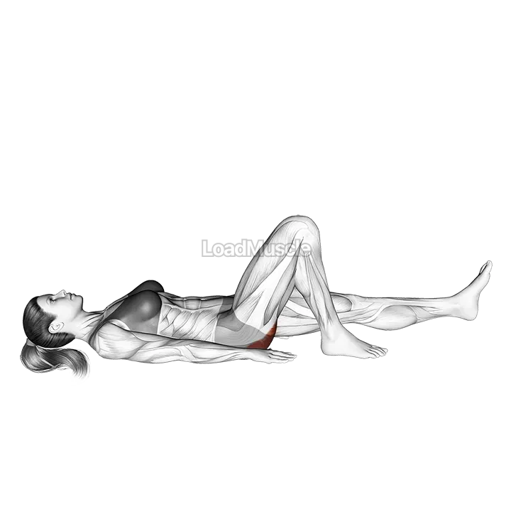 Glute Bridge One Leg on Floor (straight leg) demonstration