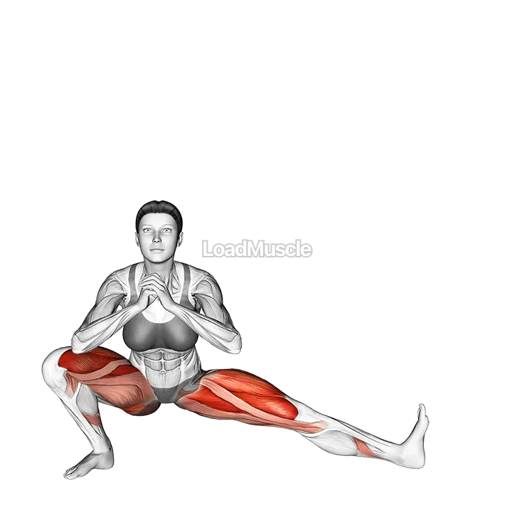 Cossack Squats demonstration