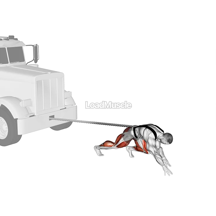 StrongMan Truck Pull demonstration